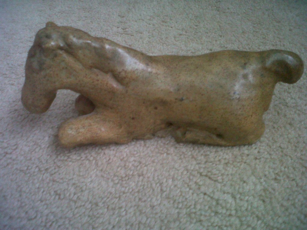 ceramic horse by Jane Ayres